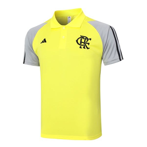 Polo Flamengo 2024-2025 Amarillo Gris 2